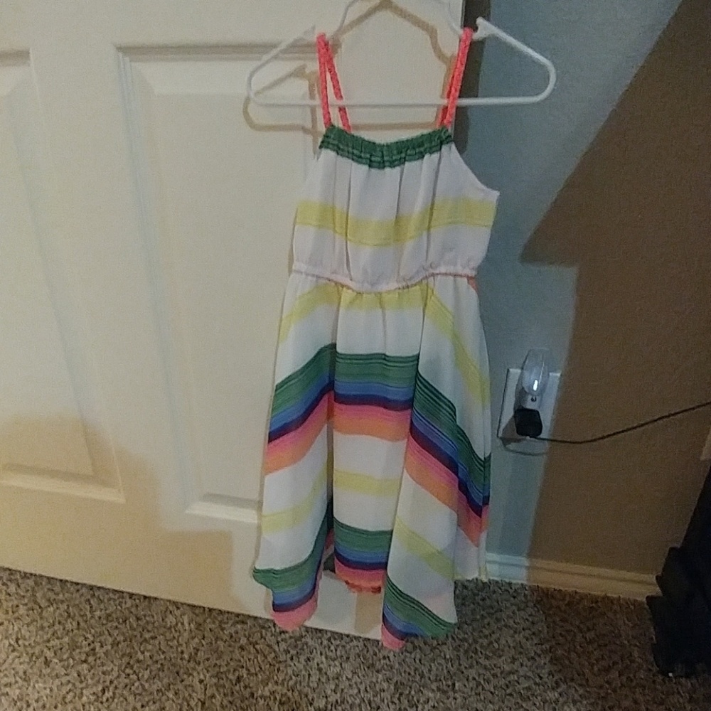 Rainbow summer dress